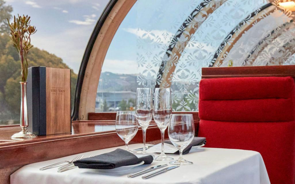 Romantic Napa Valley Wine Train Lunch on Weekdays