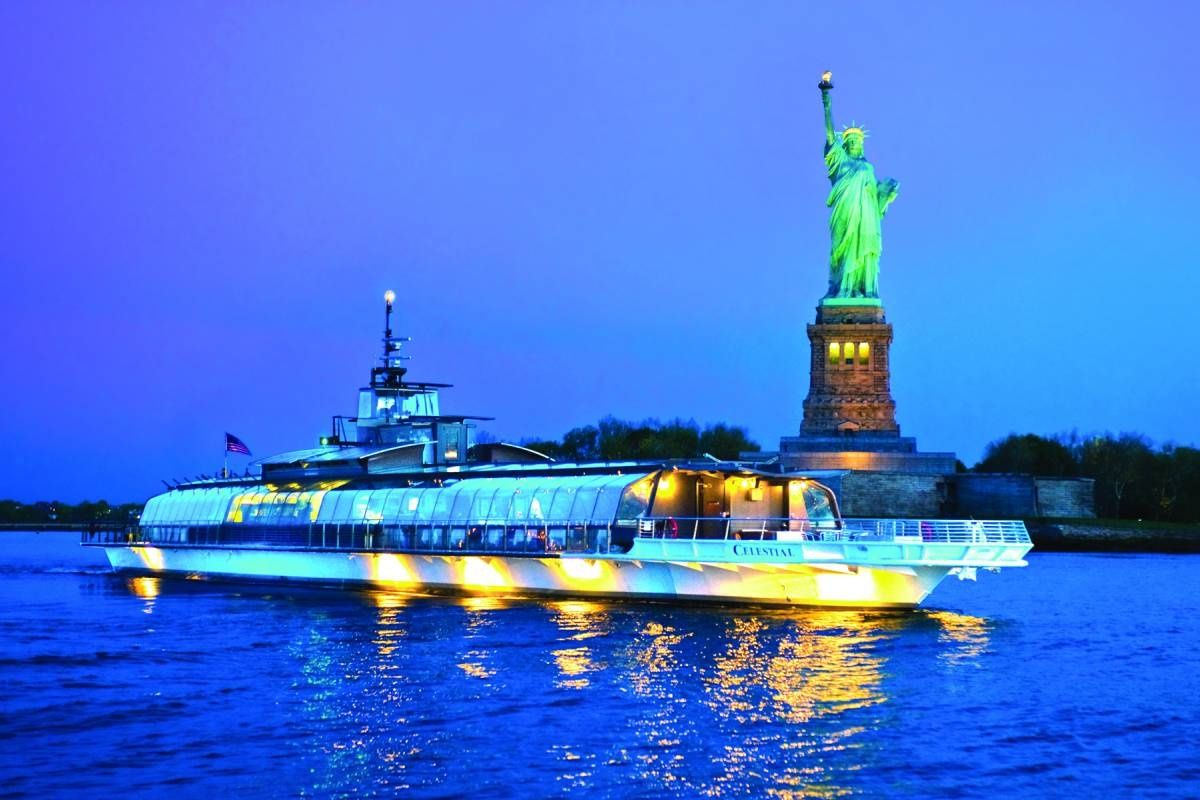 Weekday & Sunday Gourmet NYC Romantic Dinner Cruise for 2