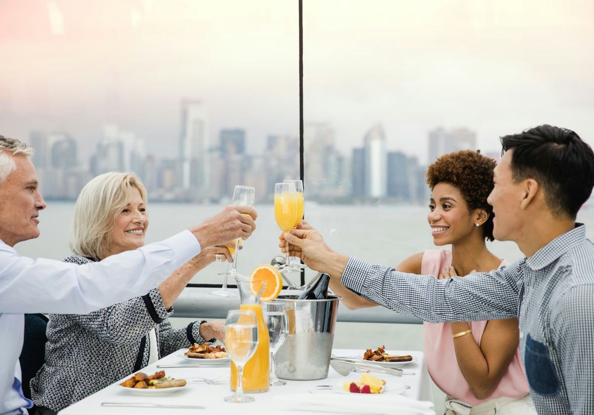 Sunday Premier Bottomless Mimosas NYC Brunch Cruise