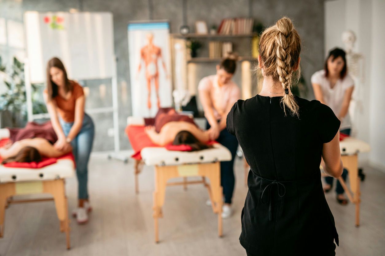 Couples Traditional Massage Instruction Workshop in Palm Beach