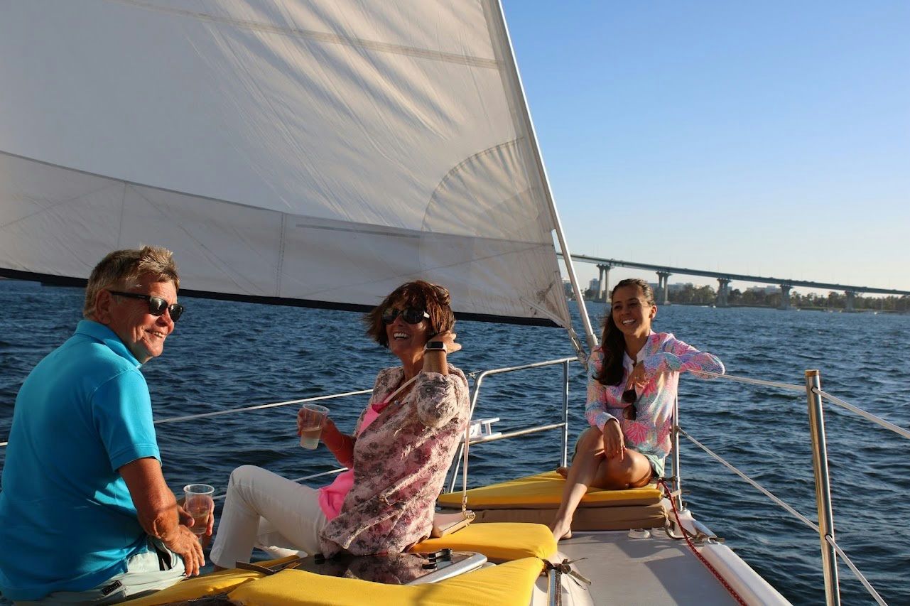 4 Hour Private Family Swim and Sail on a 35ft Yacht