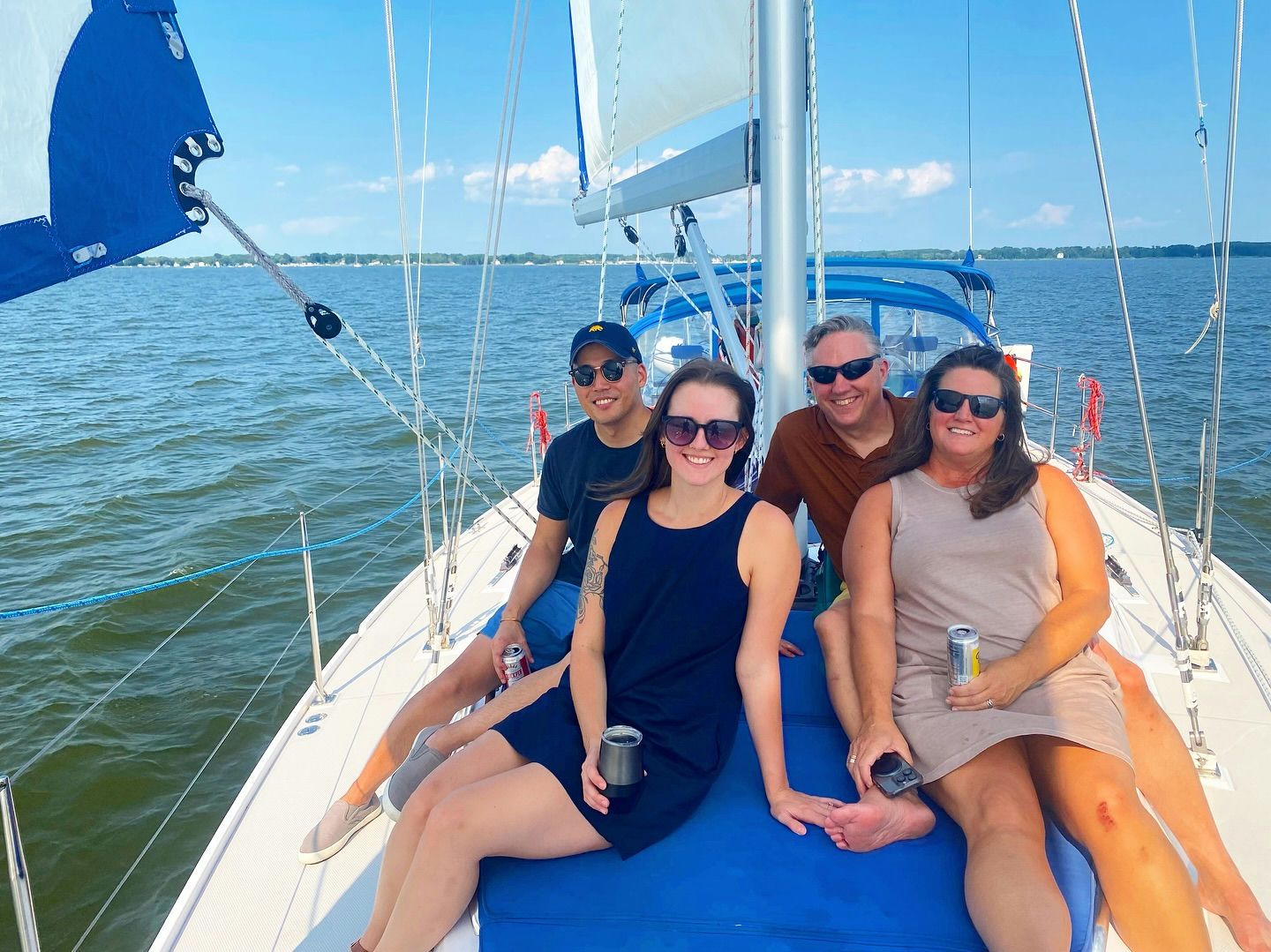 Explore the Chesapeake Bay: Overnight Sailing Charter for up to 6