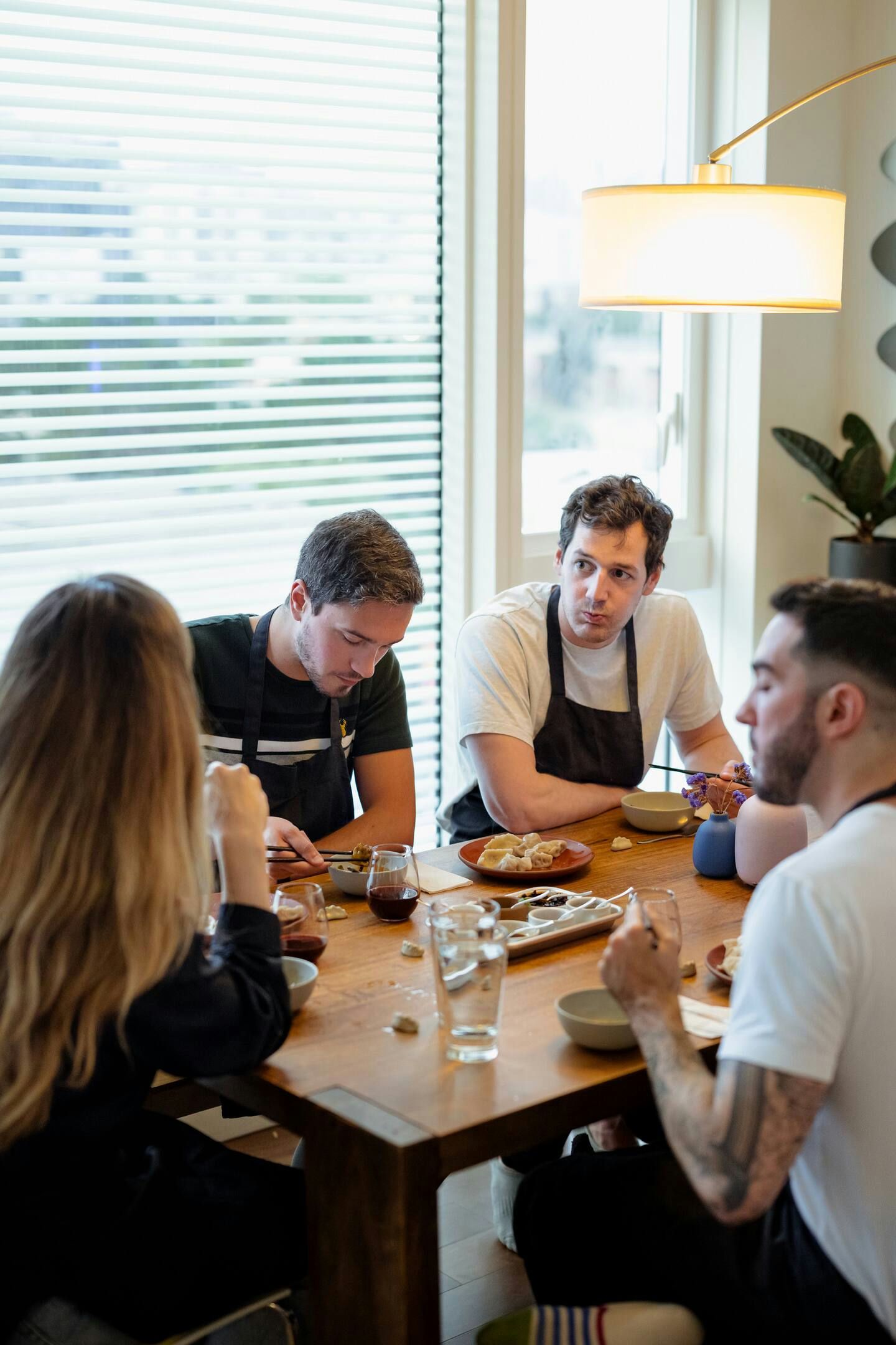 Shanghainese dumpling making with 3-course meal in San Francisco