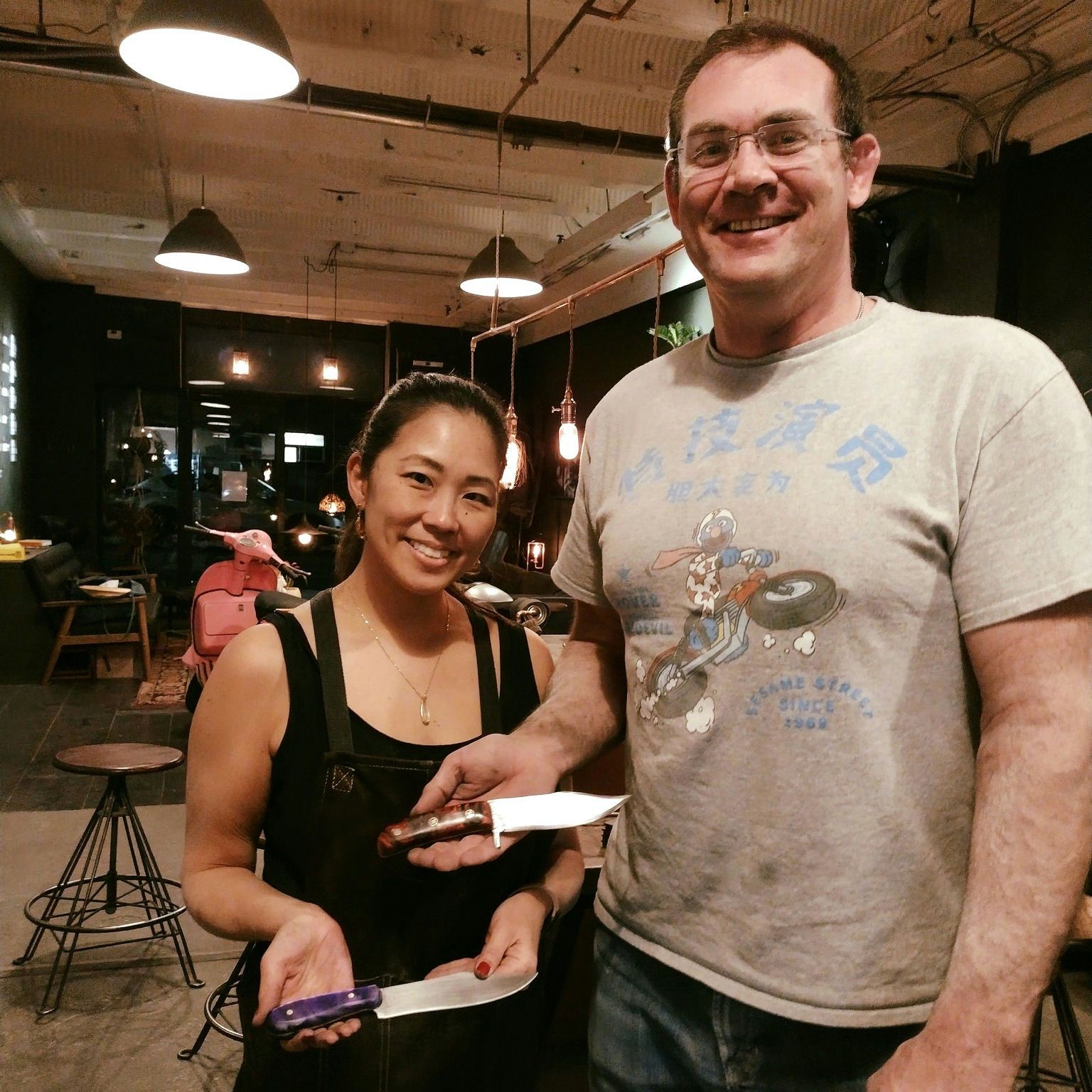 Date Night Craft a Custom Knife Experience for two