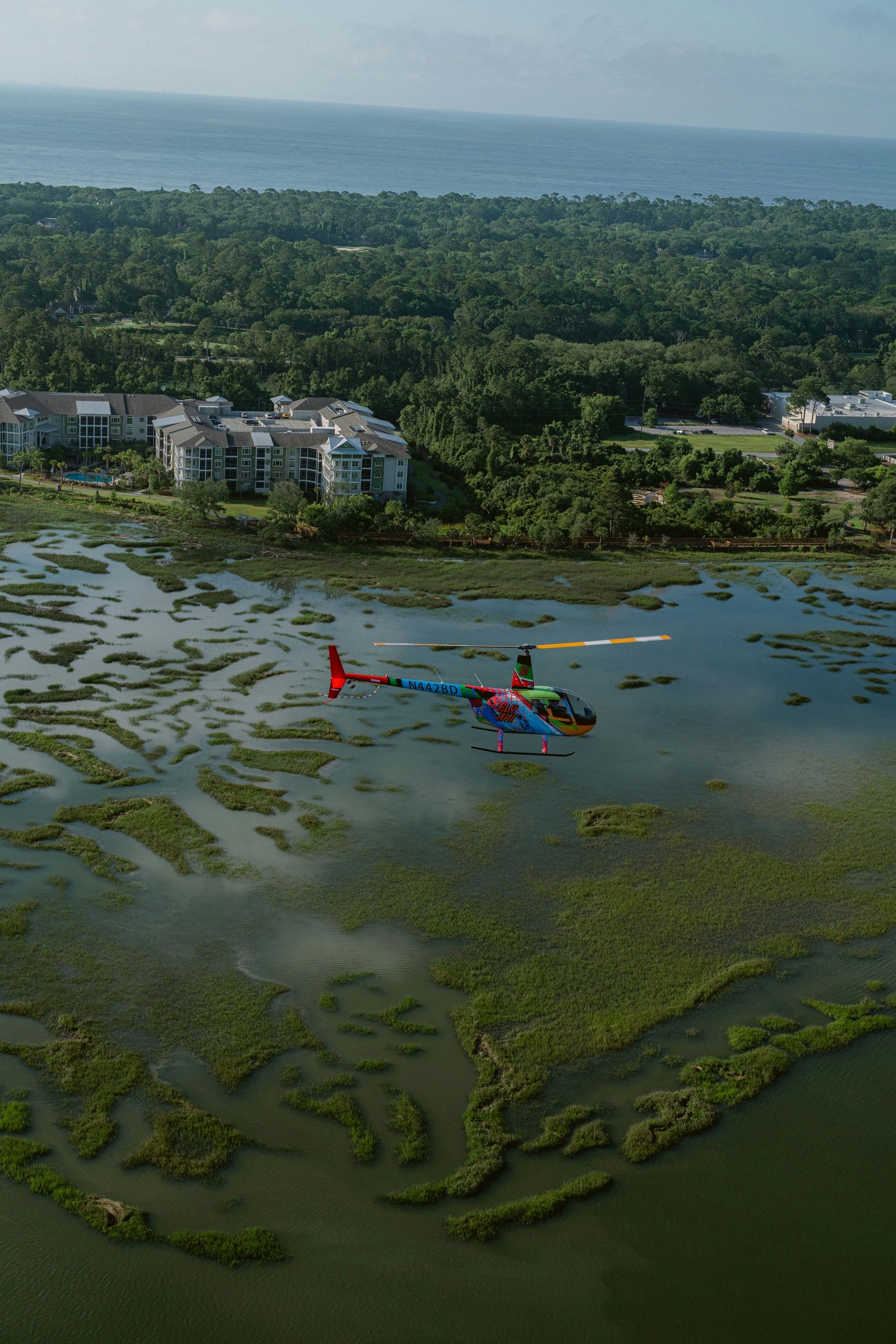 Hilton Head Island Explorer Helicopter Tour