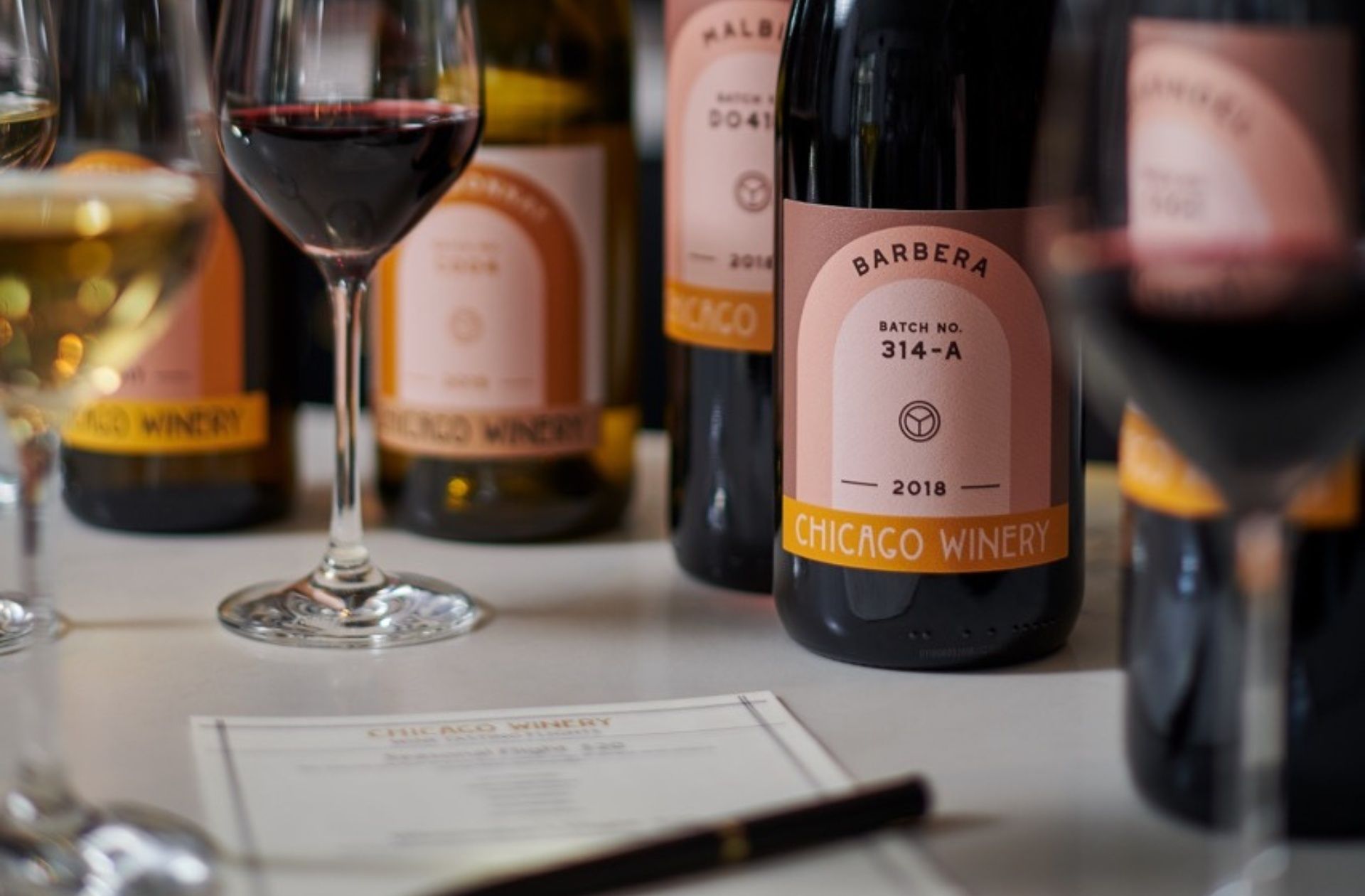 Date Night Tour and Tasting with Dinner at Chicago Winery