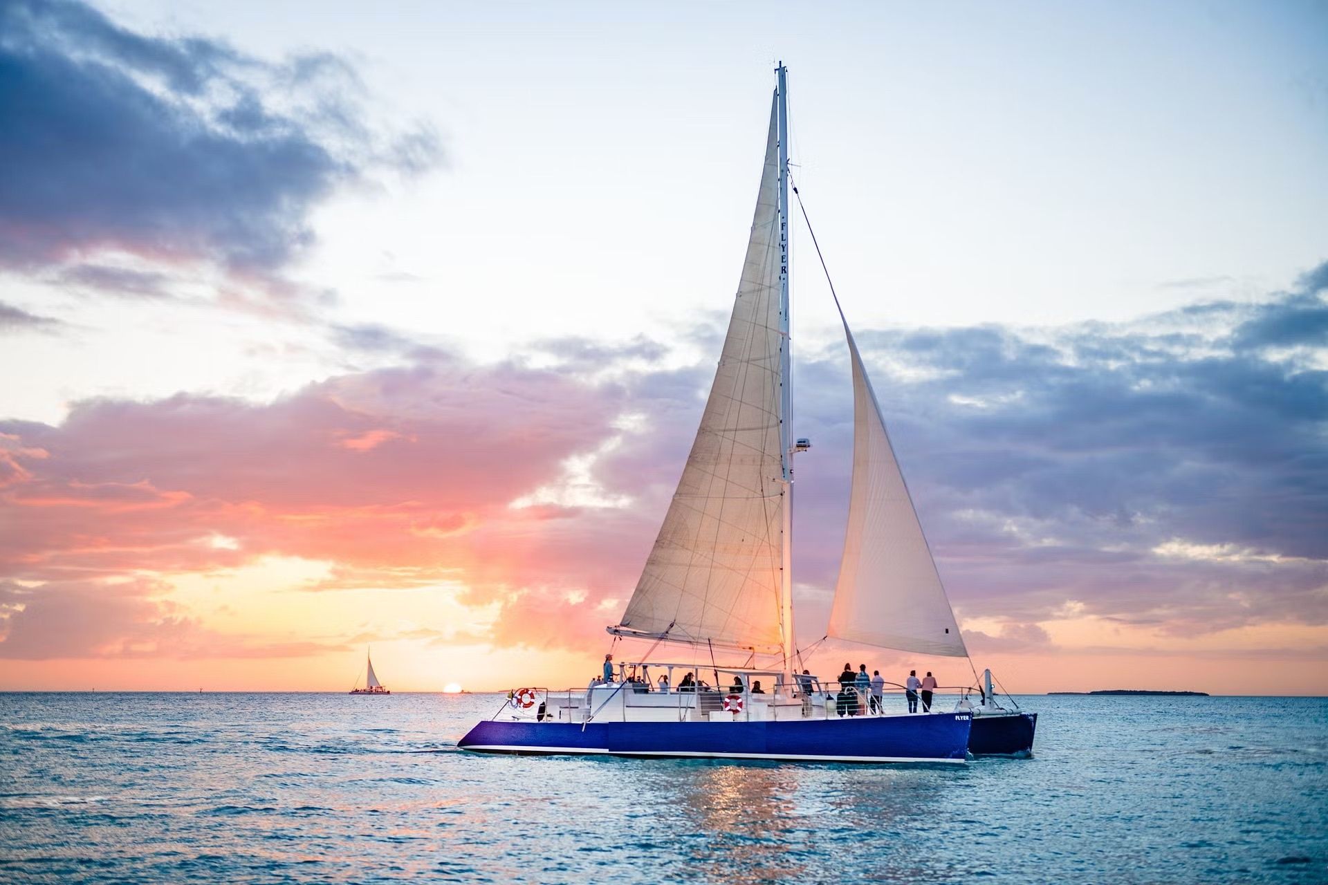 Key West Dolphin Watch Sunset Sail with Wine & Tapas