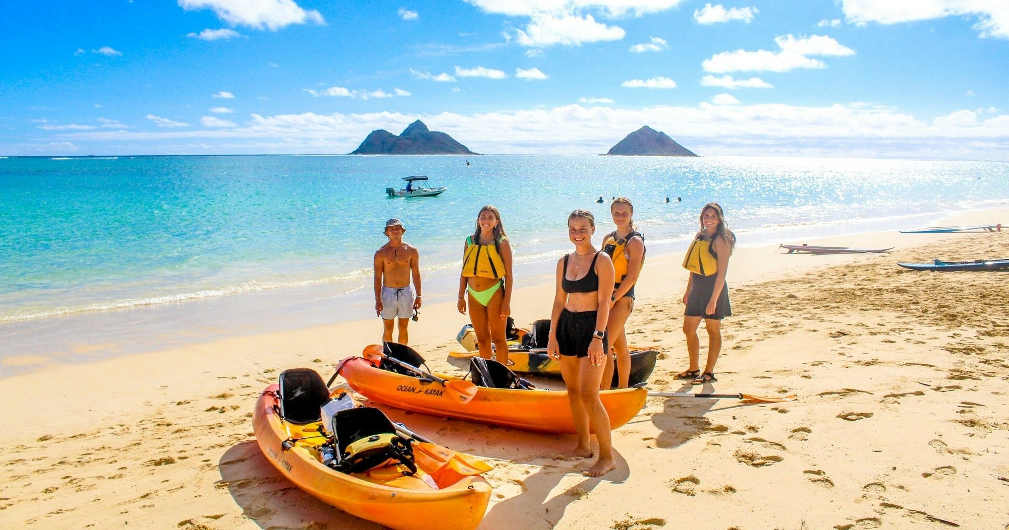 Mokulua Islands Self-Guided Kayak Adventure