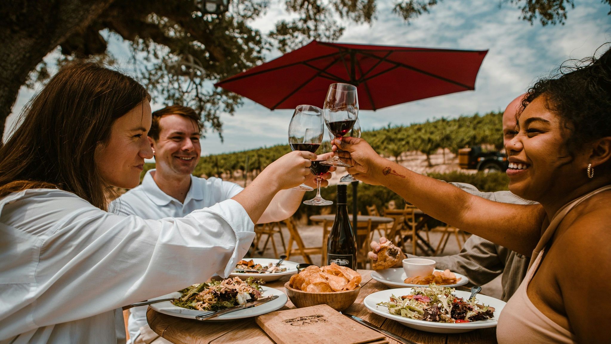 Experience Cass Winery in a Vintage Sidecar