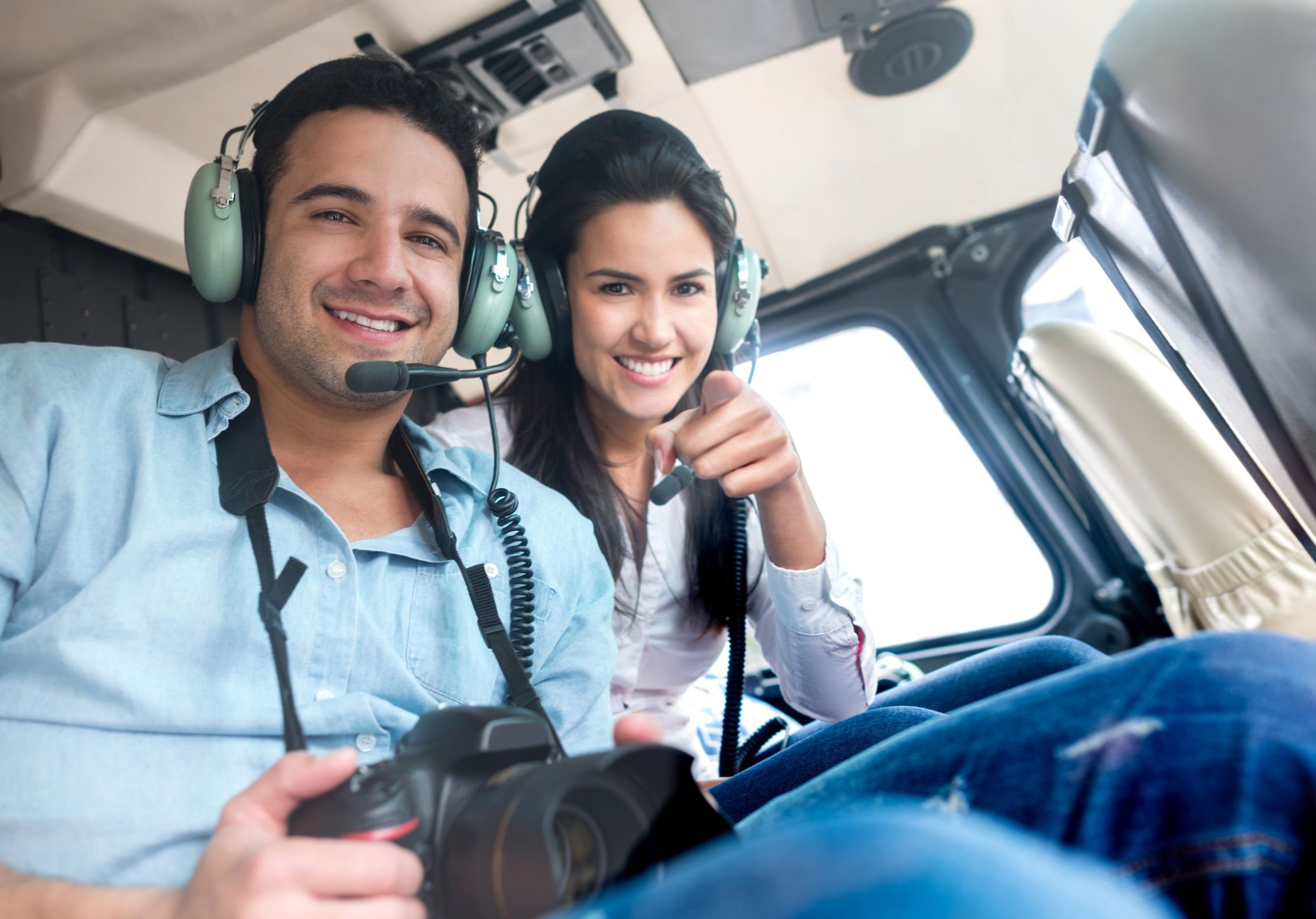 Couples Private Helicopter Tour of NYC from Westchester