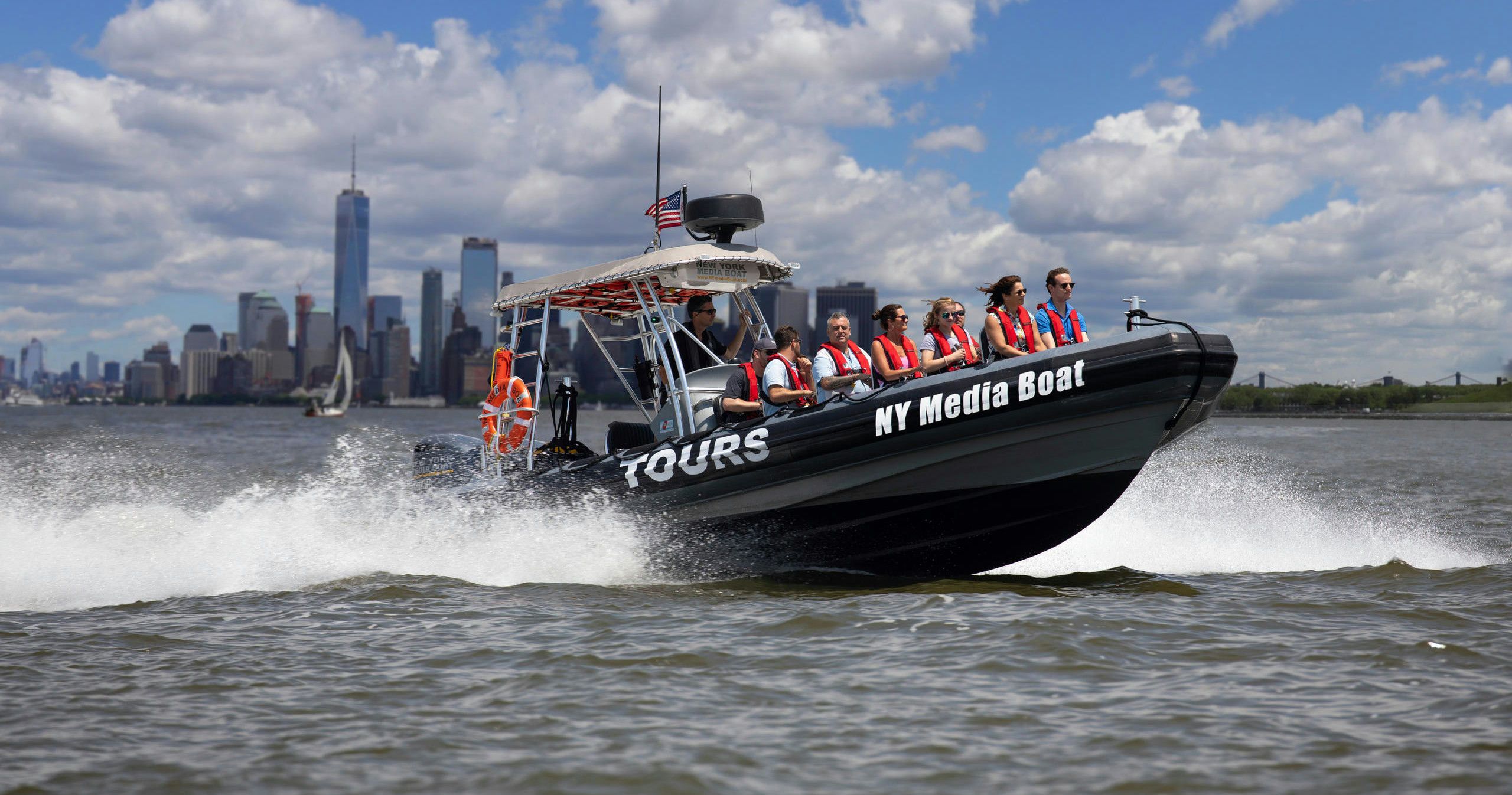 New York Harbor Private Speedboat Tour