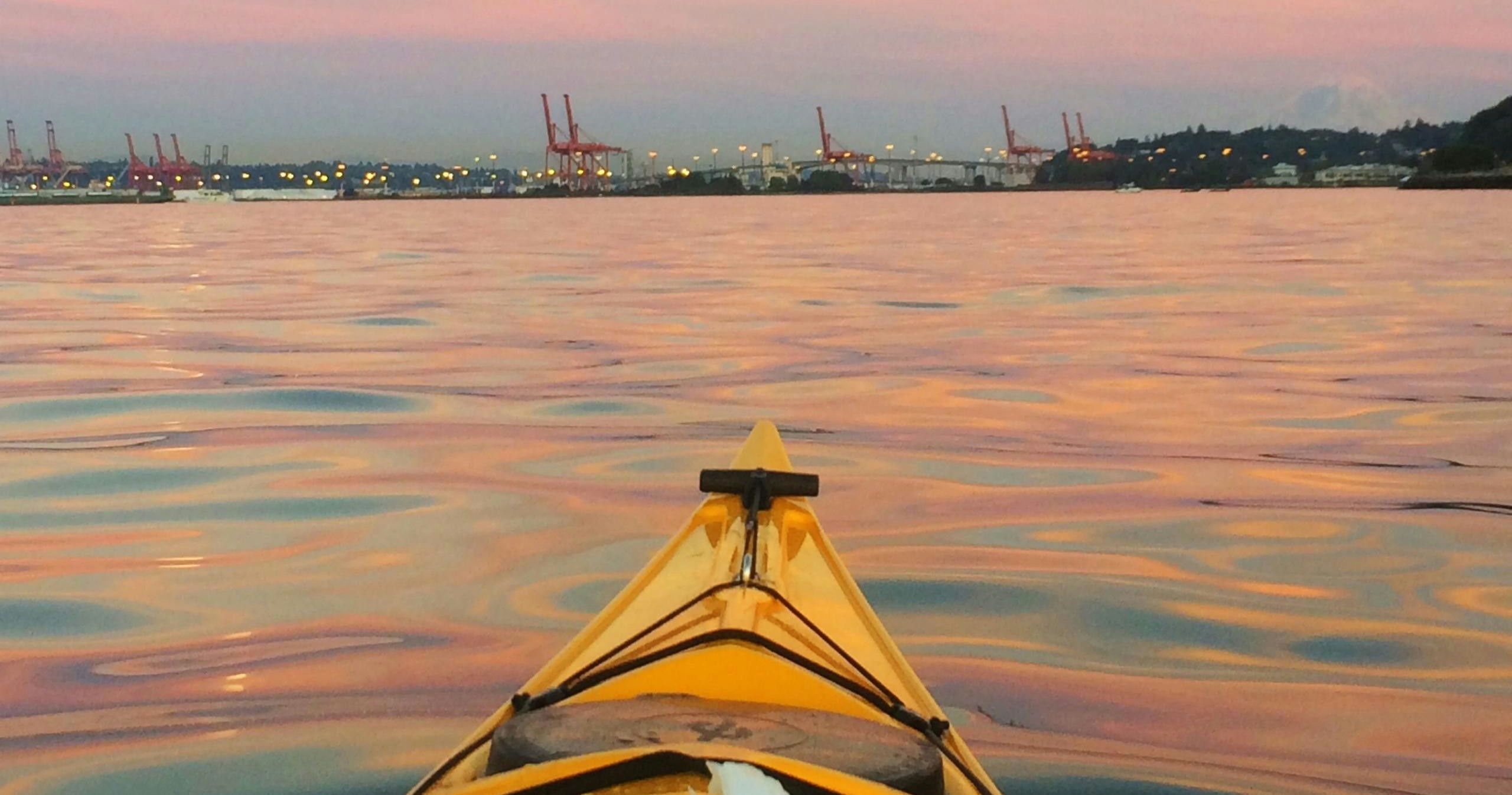 West Seattle Sunset Sea Kayak Tour