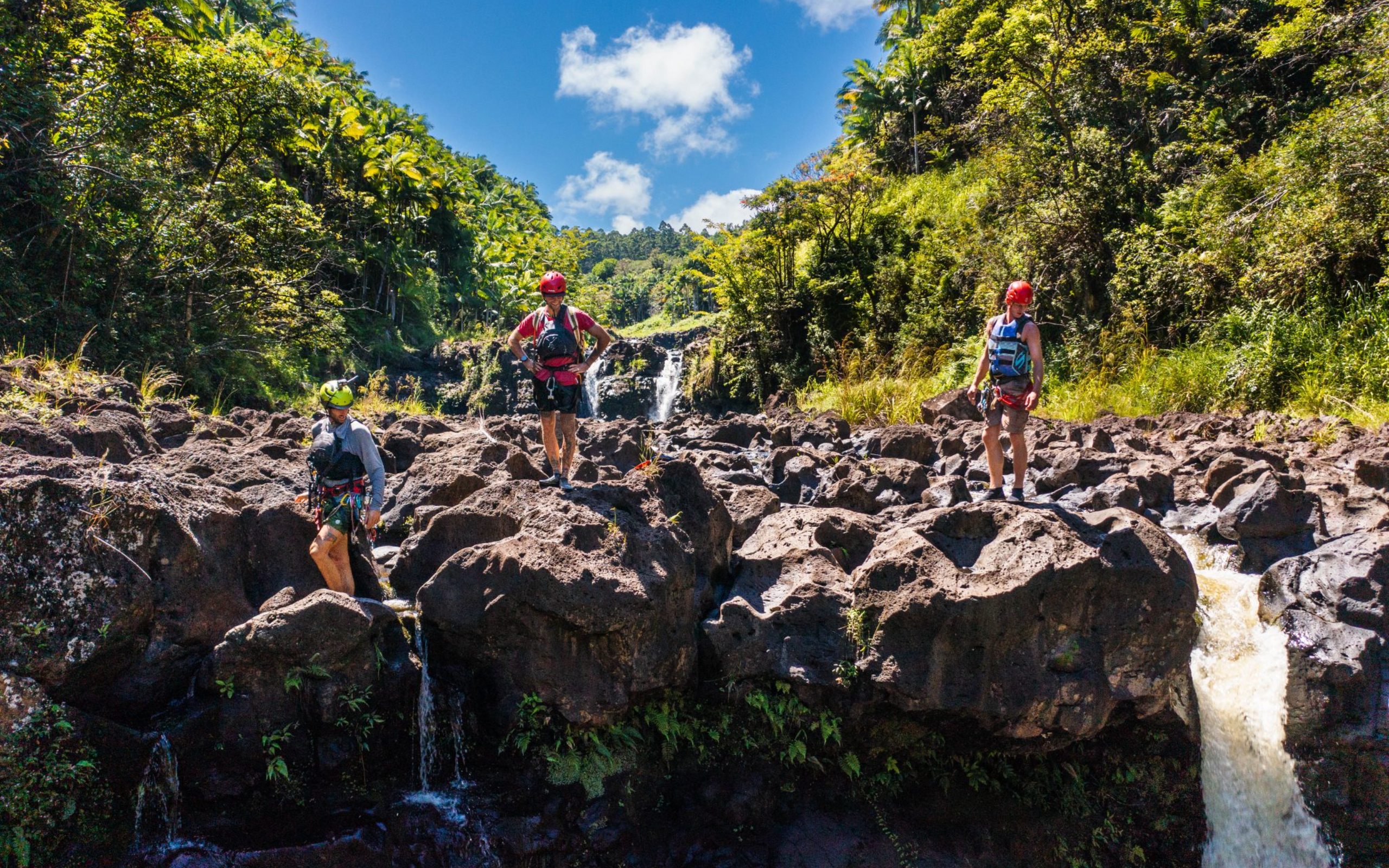 Waterfall Rappel and River Tour