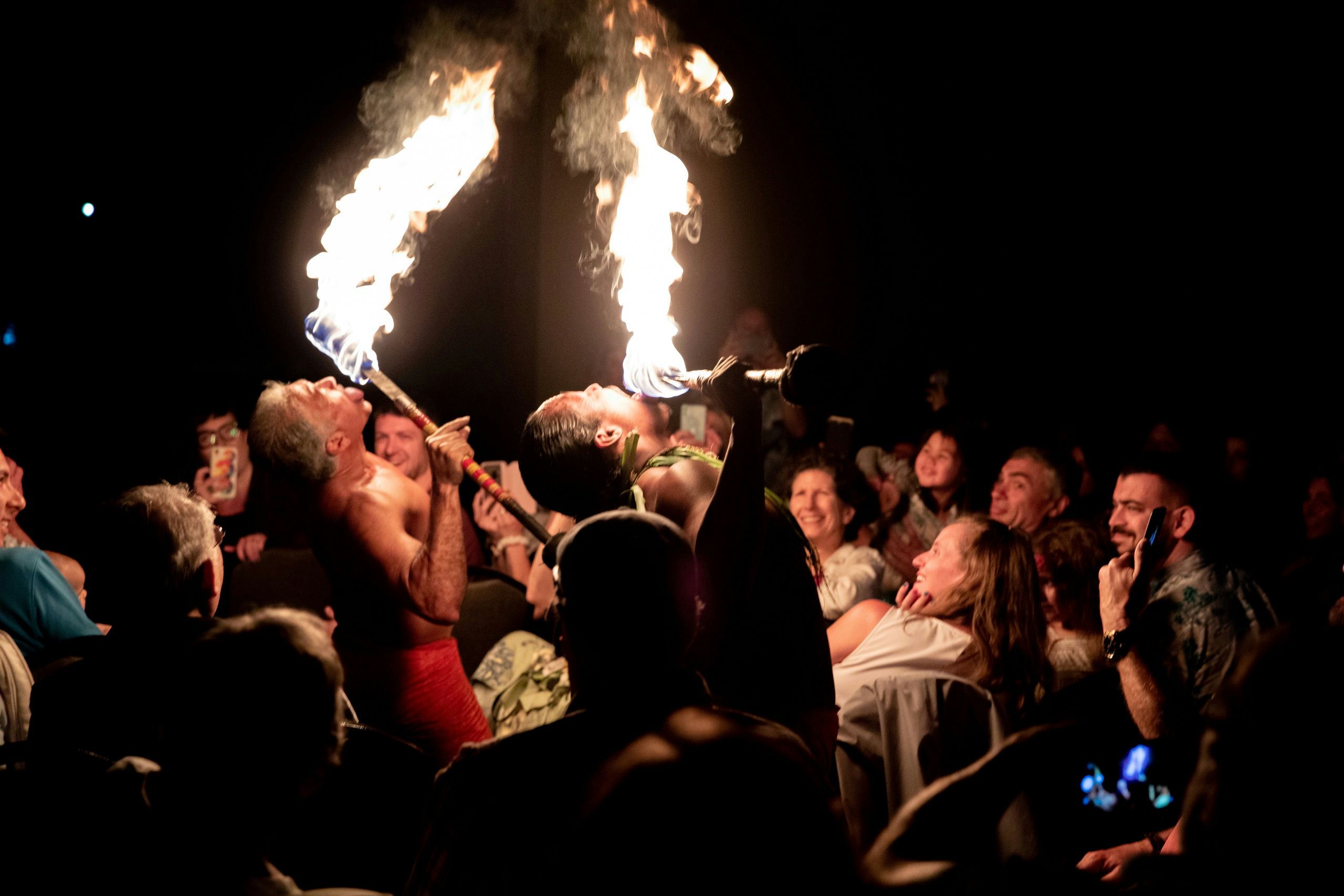 VIP Front Row with Dinner Ahi Uila Fire Show