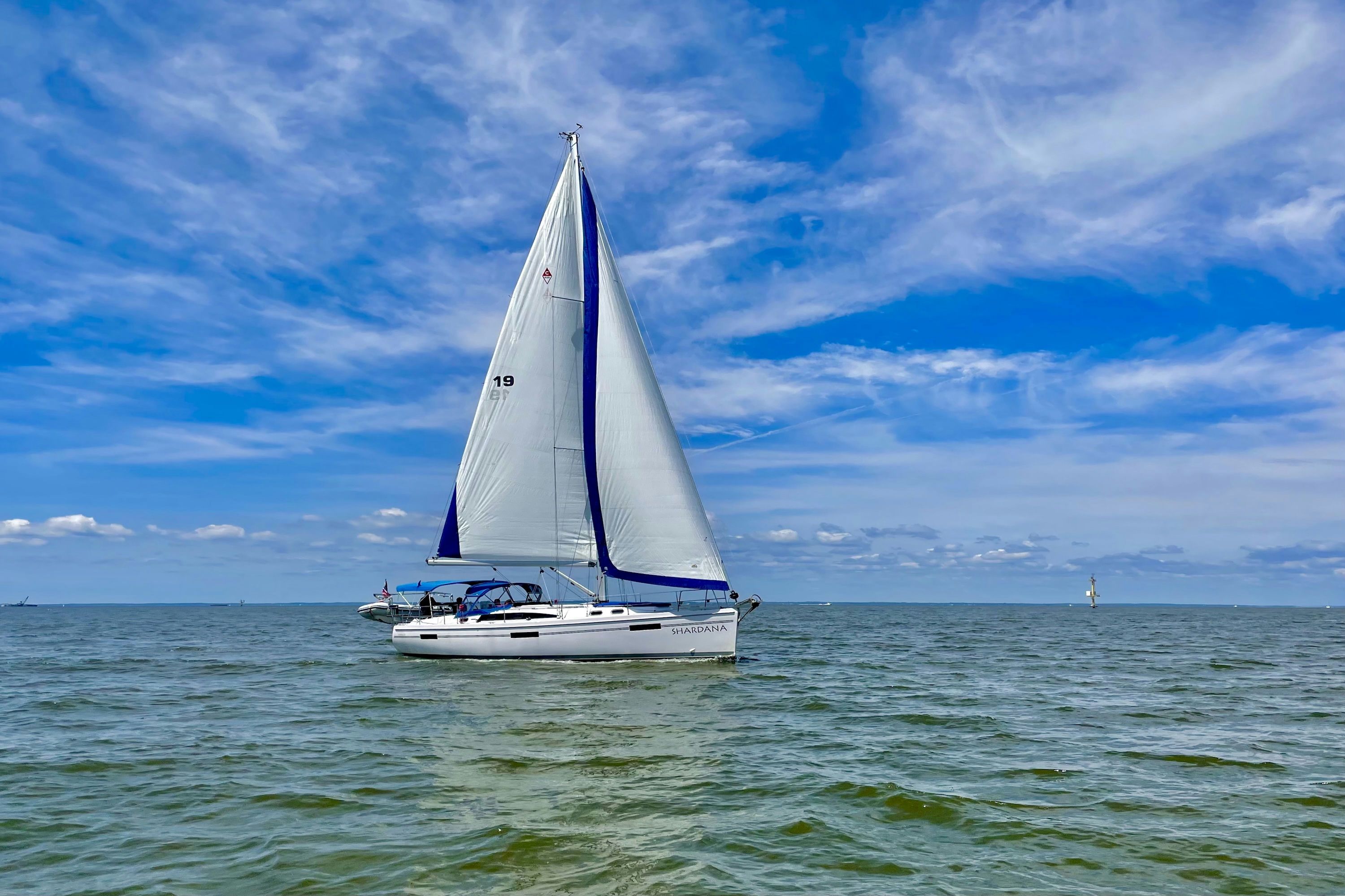 Full Day Sailing Charter on the Chesapeake Bay for up to 6