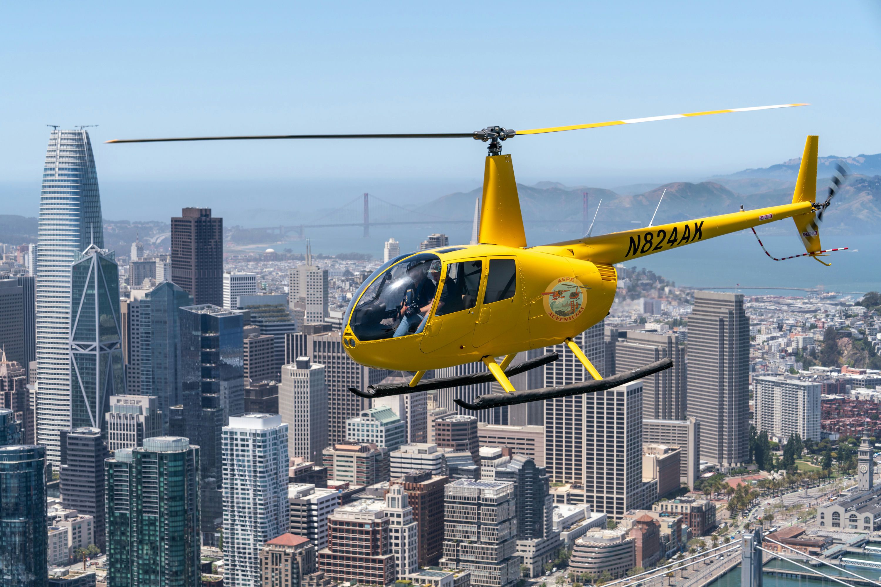 Alcatraz City Sites Helicopter Adventure for Two
