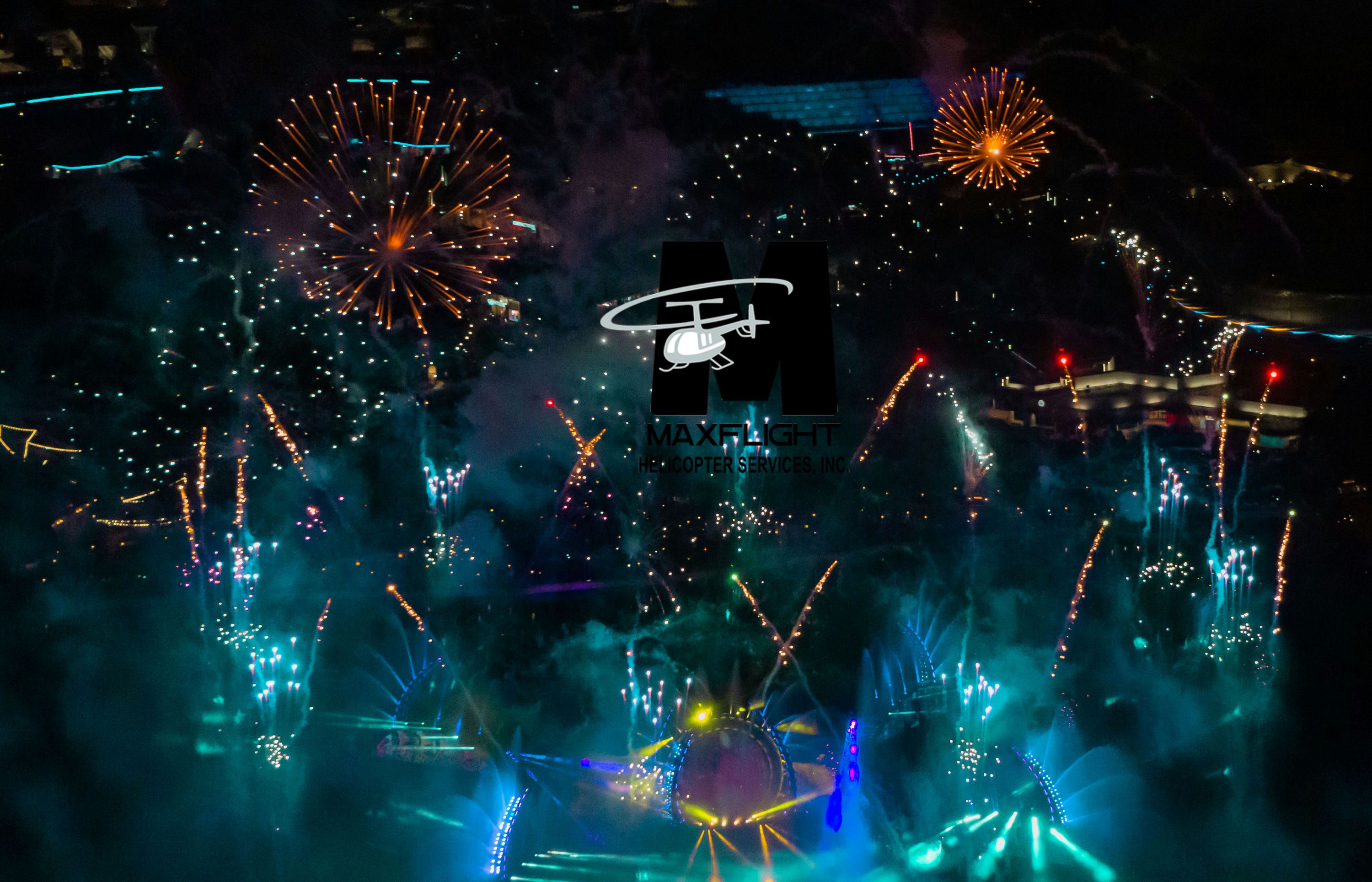 Private Fireworks Helicopter Tour