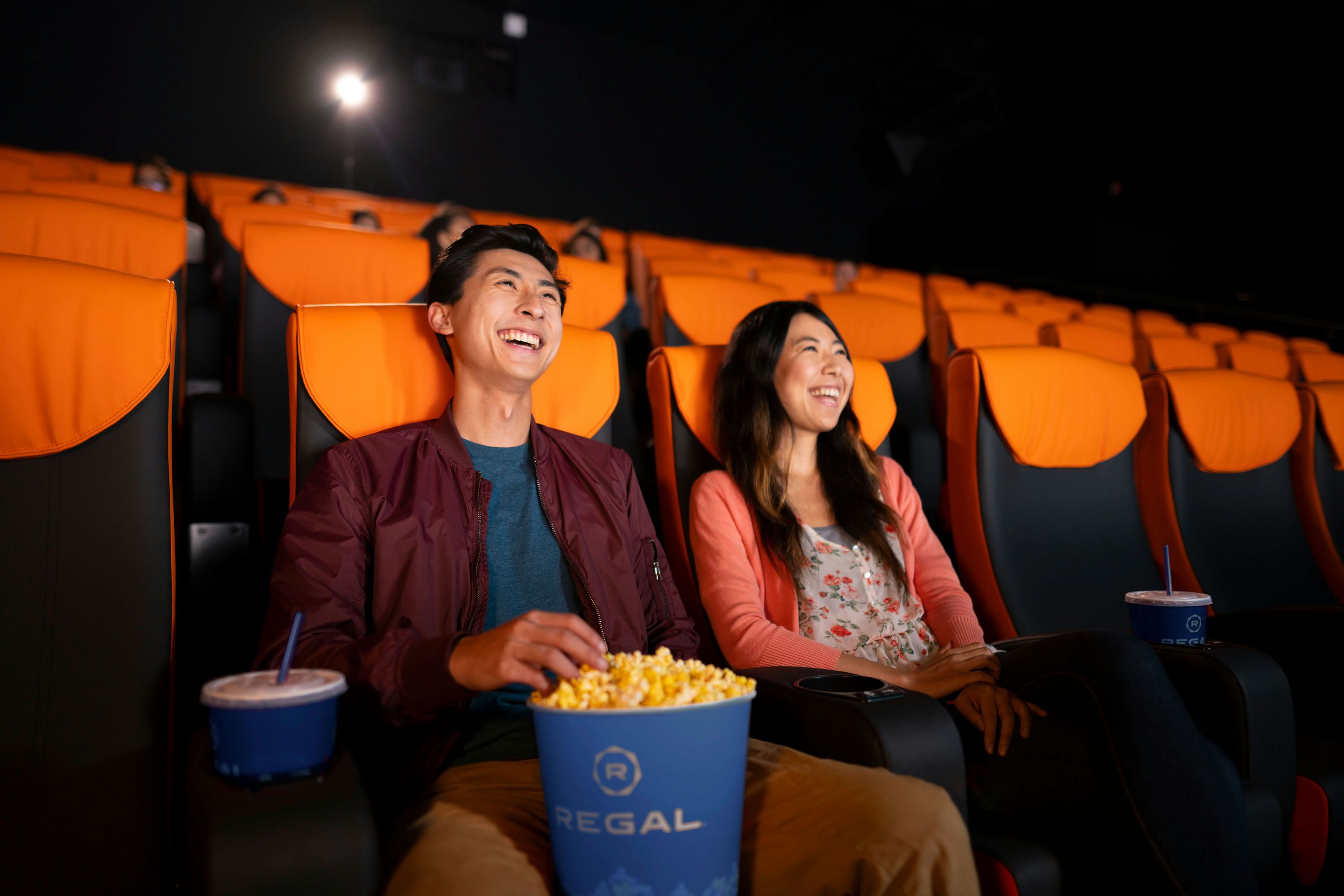Regal Premiere Movie Tickets with Soft Drinks, Popcorn & Candy for 2