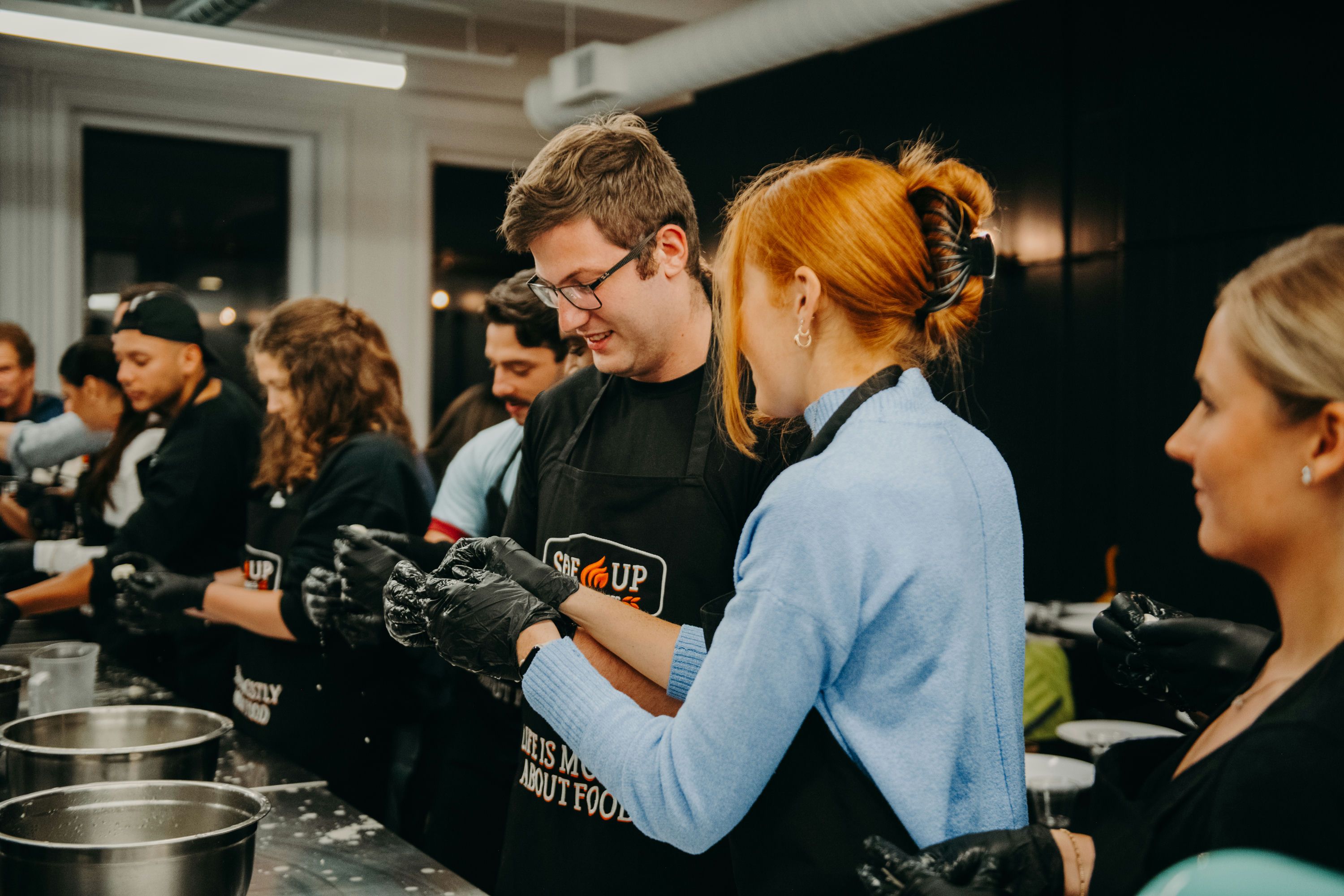Romantic Italian Date Night Cooking Class in NYC