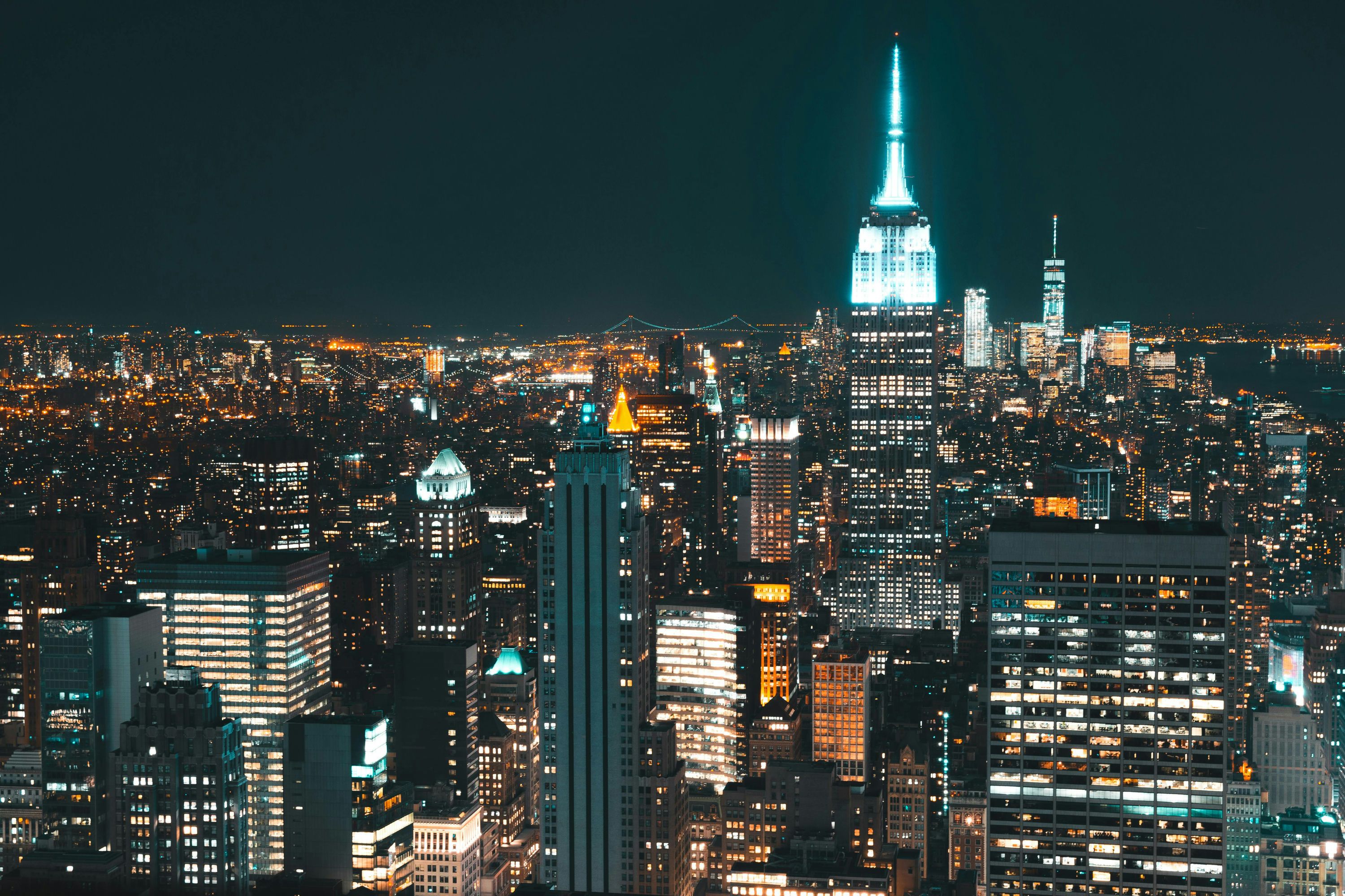 Scenic Plane Tour of NYC at Night