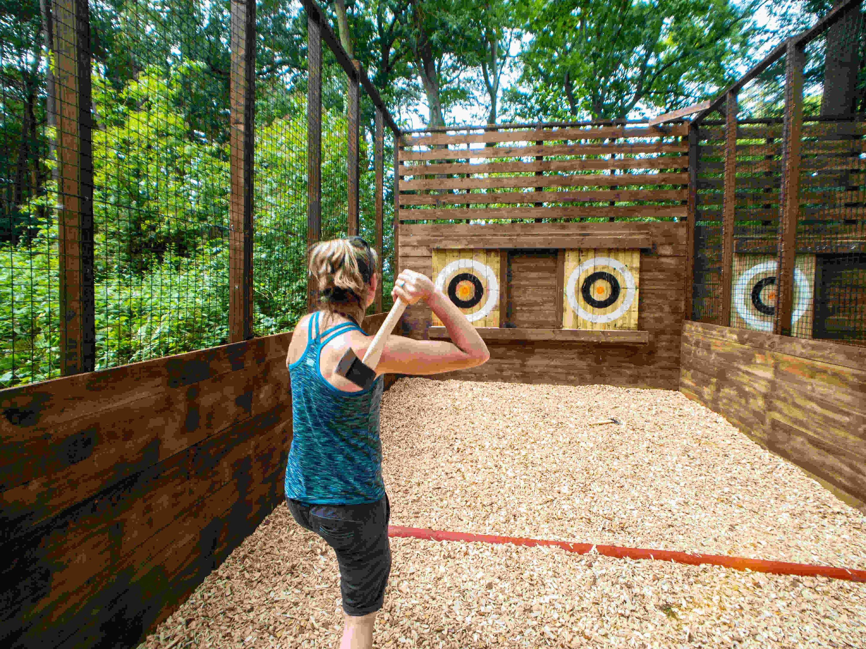 Memphis Outdoor Axe Throwing with Go Ape