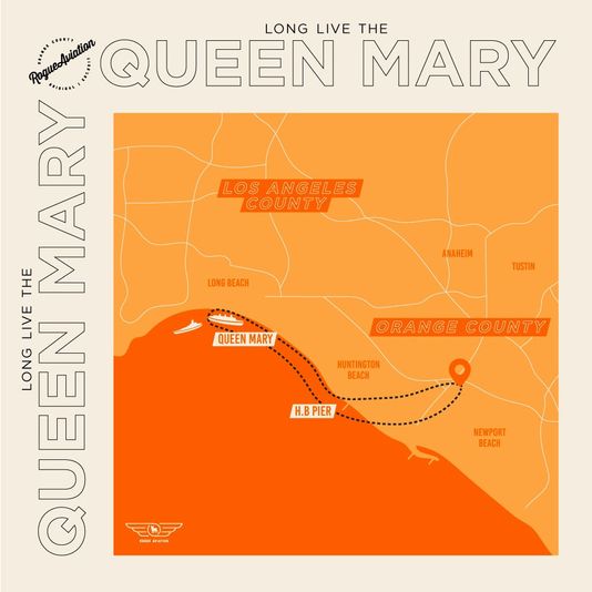 Orange County Long Live the Queen (Mary) Helicopter Tour For 2 - Image 4