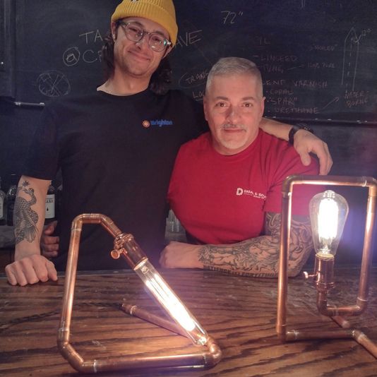 Date Night Build a Copper Lamp Experience for two - Image 3