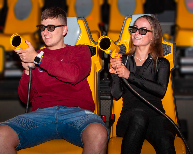 7D Ride Experience with The Flyer & Laser Maze