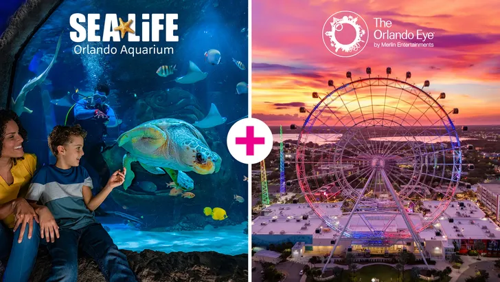 The Orlando Eye and SEA LIFE Orlando Admission