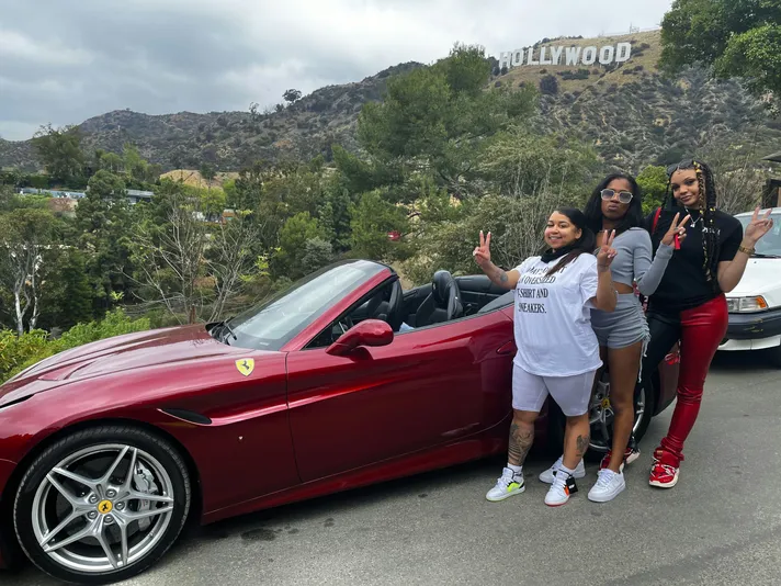 Ride or Drive a Ferrari: 20-Minute Hollywood Boulevard Tour