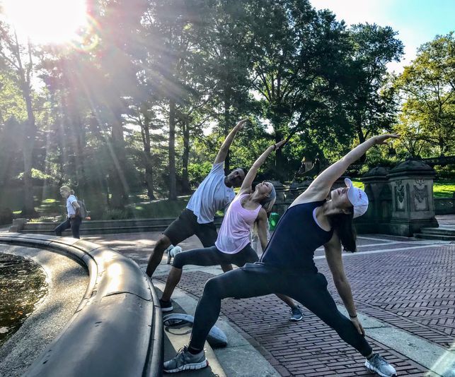 Sunrise Walk & Yoga Class in Central Park - Image 5