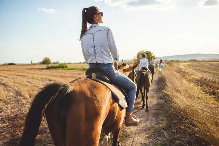 Serene Sunrise Horseback Ride - Image 1
