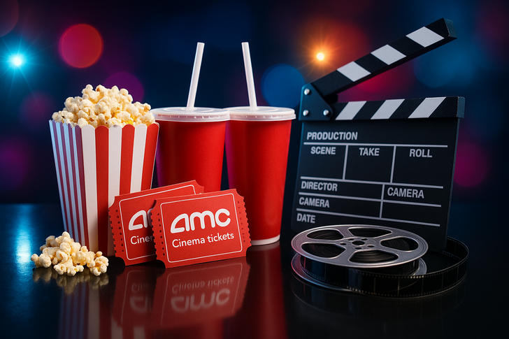 AMC Theatres® Movie Experience with fountain drinks & popcorn for 2