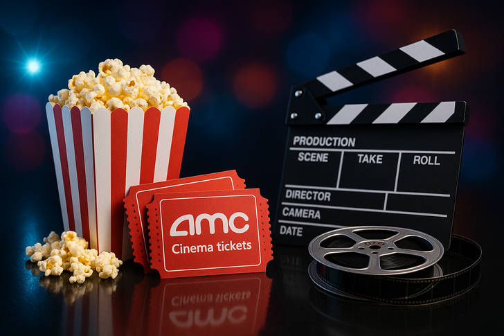 AMC Theatres® Movie Experience with popcorn for 2