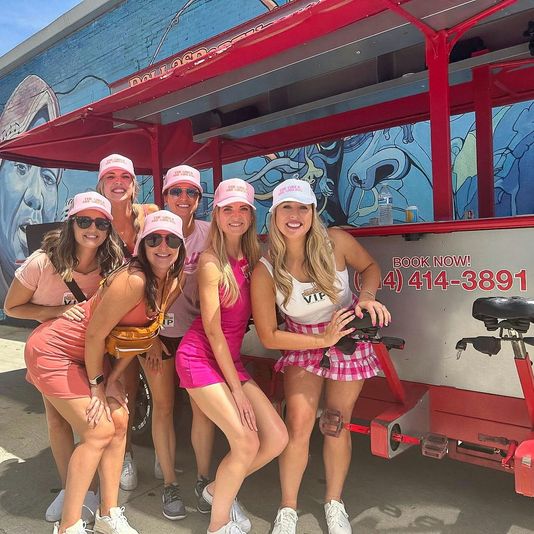 Daytime Private Bachelorette Pedal Bike Pub Crawl - Image 2