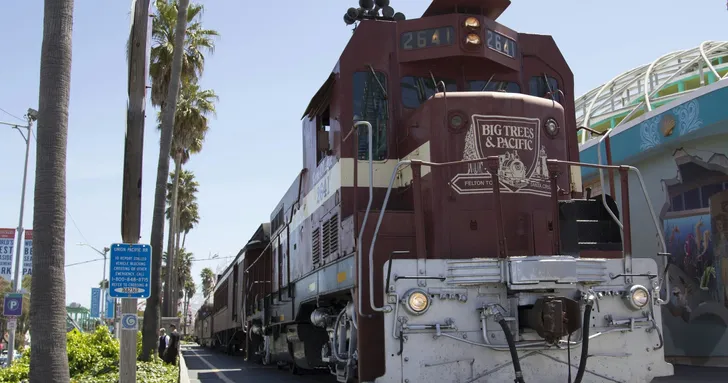 Historic Felton to Santa Cruz Beach Boardwalk Train Ride