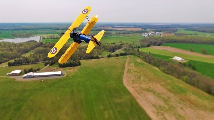 60-Minute Stearman Biplane Sightseeing Flight - Image 4