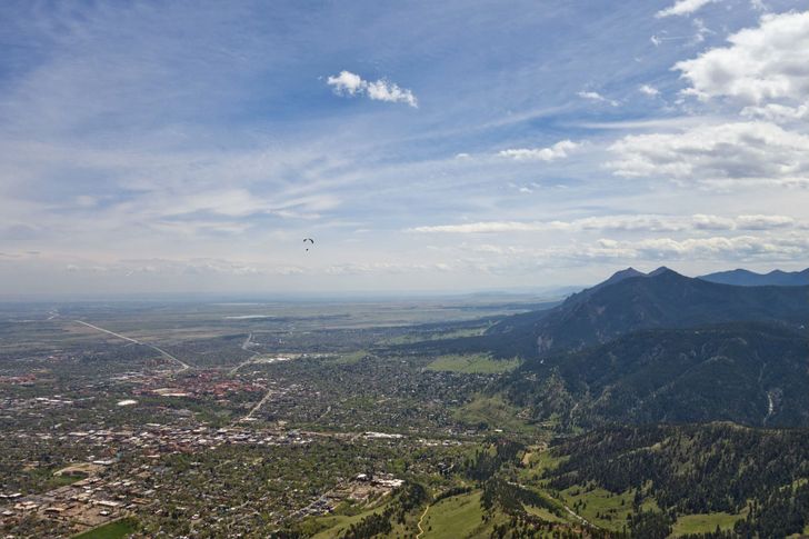 Tandem Paragliding Flight Over Boulder - Image 3