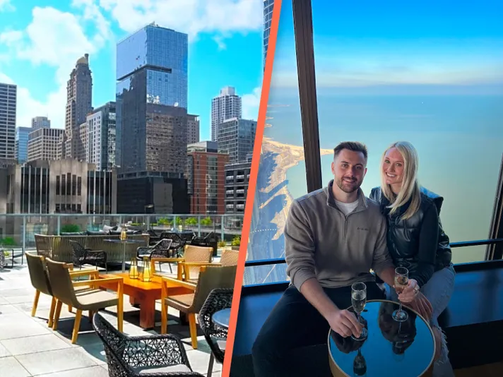 1 Night in Chicago + Go City 2 Attraction Pass: Windy City Wonders