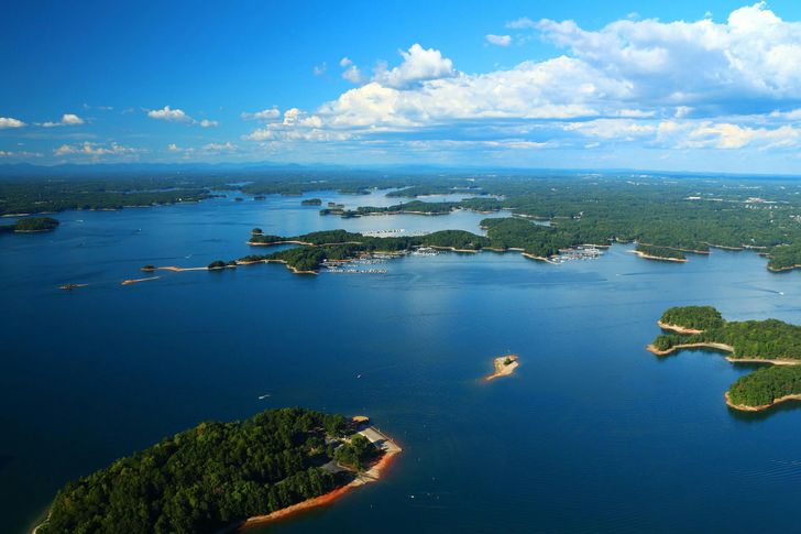 Chattahoochee River to Lake Lanier Helicopter Tour