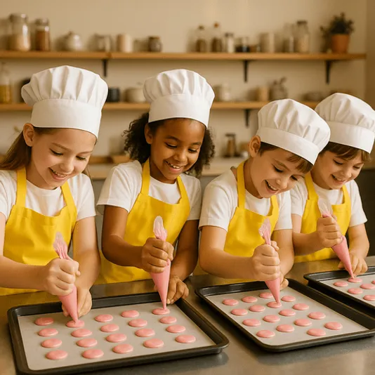Kids Baking Championship: French Macaron Cooking Class in Long Beach