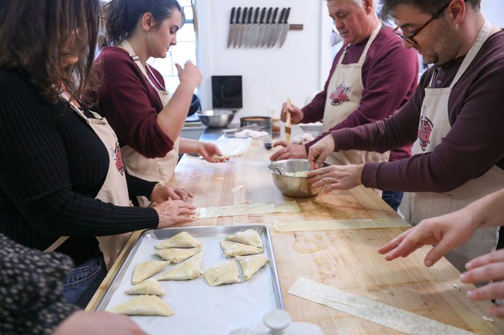 Culinary Traditions of Greece Cooking Class in NYC - Image 1