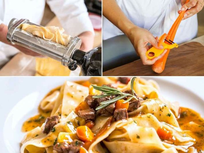 Slow Cooked Oxtail Pappardelle Cooking Class in Houston - Image 2