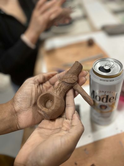 Mid-City BYOB Pipe Party Pottery Class - Image 4