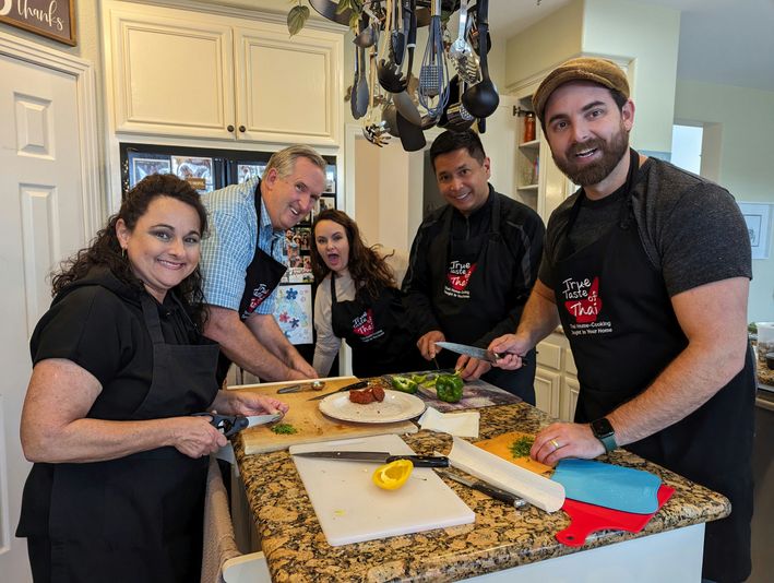 Vegetarian Taste of Thailand In-Home Cooking Class in San Diego - Image 2