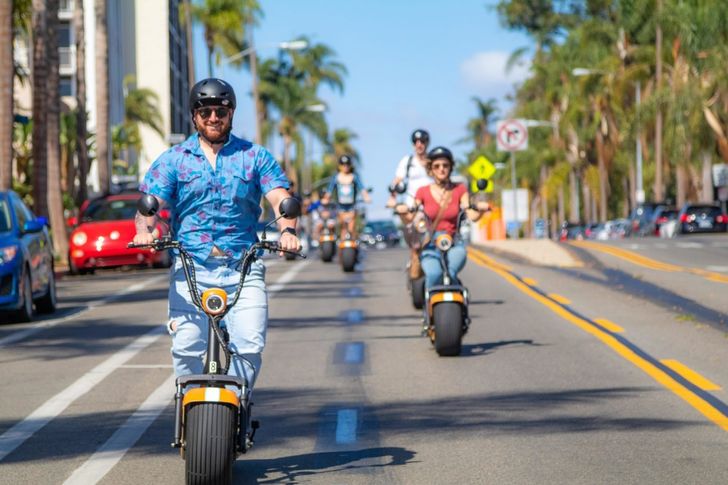 Coronado Island Electric Scooter Tour