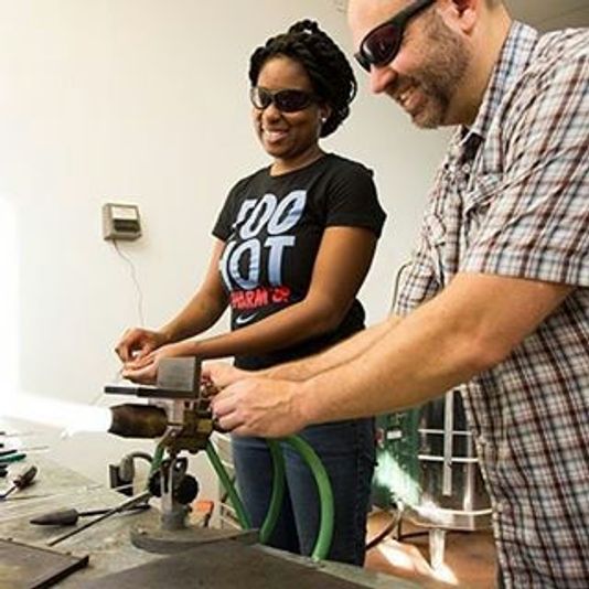Romantic Private Glassblowing Class