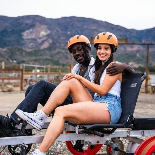 Sunset Railbike & Farm Stand Adventure for Two