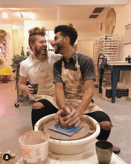 Mid-City BYOB Private Pottery Painting Class for Two - Image 2