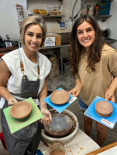 Mid-City BYOB Private Pottery Painting Class for Two